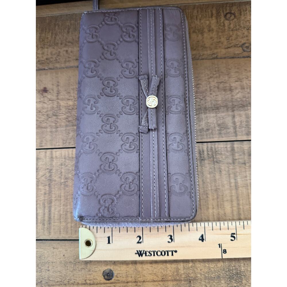 GUCCI Guccissima Princy Zip Around Long Wallet - Picture 12 of 12